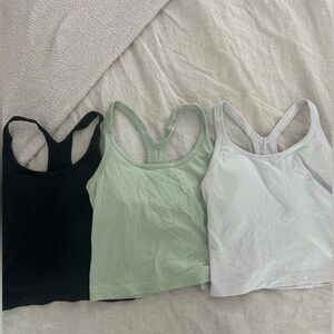 Lululemon - Bundle of 3 Ebb to Street Tanks Sz8 (race length)